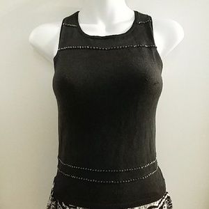 Closet cleanout :Nicole Miller vintage beaded tank